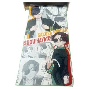 出口日本原单世嘉动漫画布可做浴巾 尺寸60*120厘米