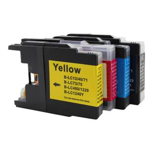 【顺丰】适用兄弟打印机j430w j5910dw墨盒 MFC-J625DW MFC-J825DW LC400 450 j6710黑彩色非原装连供可填充