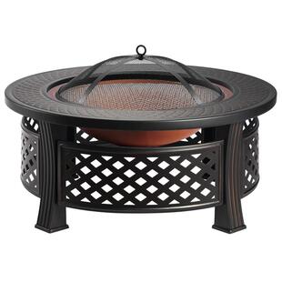 户外烧烤桌围炉煮茶烤火炉套装家用室内烤火盆木炭烧烤炉取暖炉