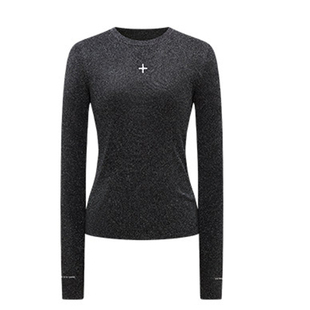 LINCCHIC金羽杰2026年春季新品亮闪精致圆领针织衫女S261SW107