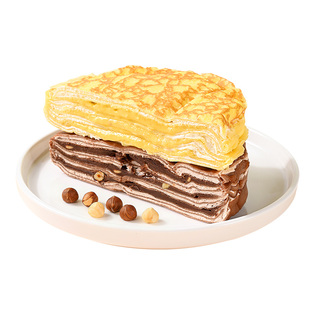 榴莲巧克力千层蛋糕罐罐子盒子动物奶油办公室下午茶休闲小零食品