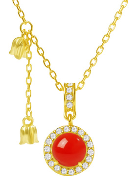 宫里上新天然正品南红玛瑙项链