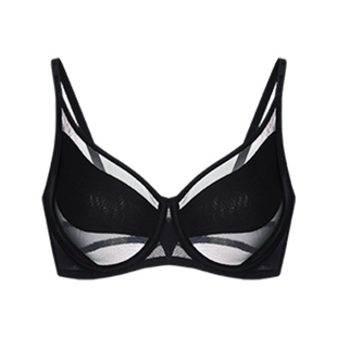 BeChic潮汐4/4薄杯文胸简约薄透内衣女性感BC13CD1