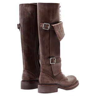 ANN ANDELMAN 25秋冬新款女士潮流都市中长靴银泰百货 301286