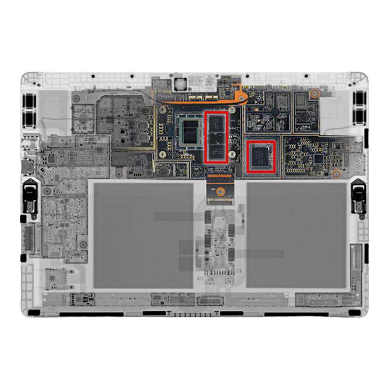 微软Surface Go/2/3平板原装内存升级8GB 硬盘扩容换电池屏幕维修