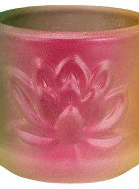 彩色琉璃小酒杯家用供奉