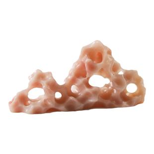 汉墨 天然太湖石玉石笔搁 多功能书法玉石笔架镇纸小玉镇书法国画 初学者毛笔搁笔架山文房玉器