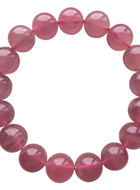 天然马达加斯加粉晶礼物手链