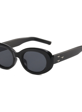 椭圆小框墨镜女款适合方圆脸