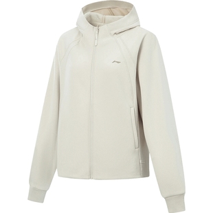 劲浪体育LINING李宁女子热汗运动休闲夹克外套AWDV944-3