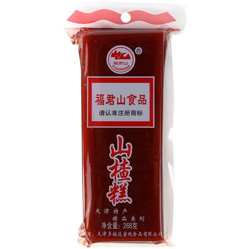 福君山山楂糕整箱268g*40袋纯糖批软京糕果脯发大块蜜饯新鲜日期