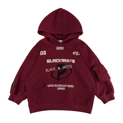 男童加绒卫衣套头韩版秋冬