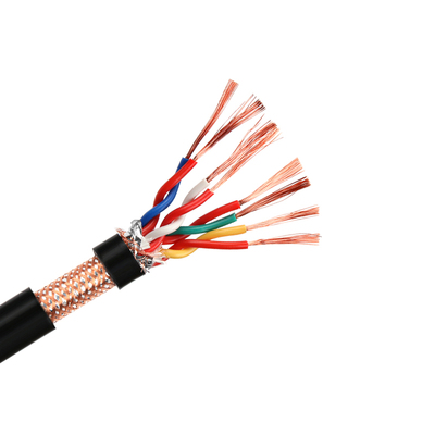 RVSP电缆铜芯0.5 1.5平方双绞屏蔽线2468芯485通讯线信号线缆电线