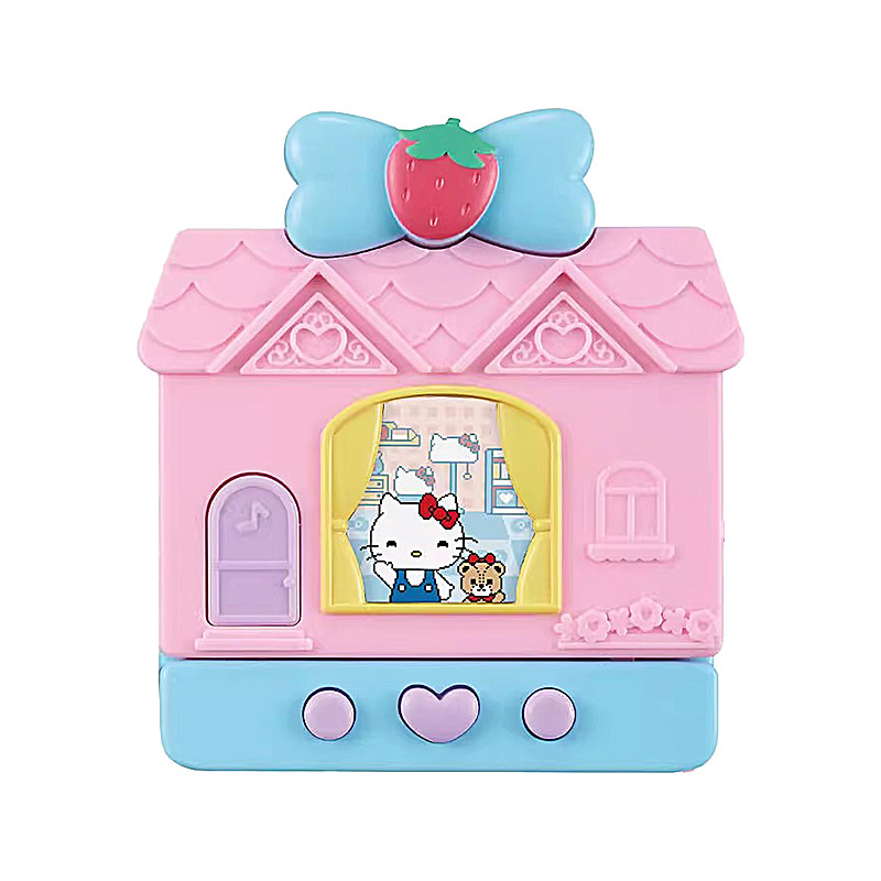 三丽鸥电子宠物机万代凯蒂猫hellokitty口袋屋小屋彩屏拓麻歌子