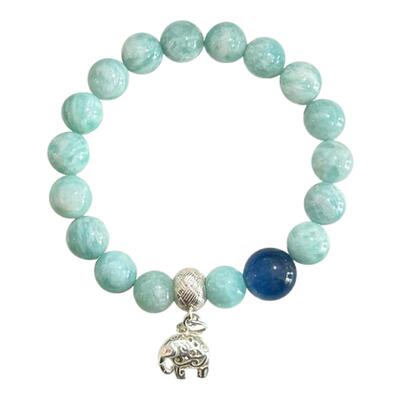 活力/好运/希望天河石萤石手链