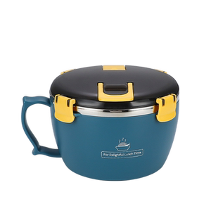 304不锈钢保温饭盒带盖泡面碗