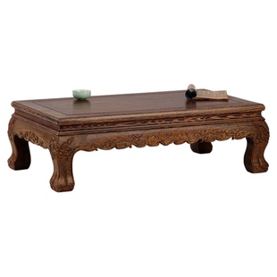 鸡翅木炕桌炕几飘窗桌子 红木实木床上阳台小矮桌茶台榻榻米茶几