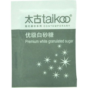 Taikoo太古白砂糖包咖啡伴侣方糖专用白糖包调糖5g*100小包装袋糖
