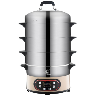 茂腾不串味不锈钢无孔电蒸锅