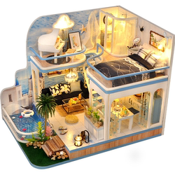 DIY拼装小屋氛围灯创意礼物