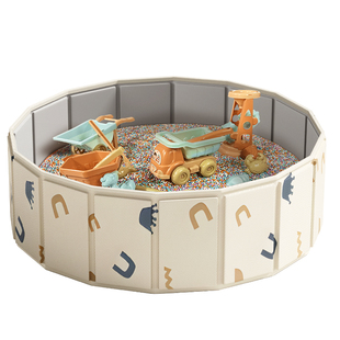儿童沙池玩具挖沙套装无毒室内决明子宝宝游乐海洋球围栏池