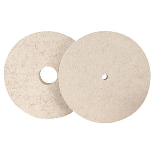 平型羊毛轮镜面打蜡抛光轮砂轮机用玉石不锈钢打磨片抛光机毛毡轮