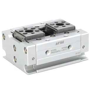 亚德客气动滑台薄型手指气缸HFD8/12/16/20/25-10X15*25X30X40X60