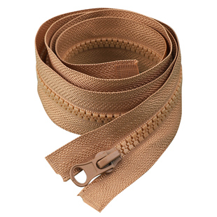 校服拉链5号开尾羽绒服外套长款上棉衣长拉链锁拉头彩色树脂拉链