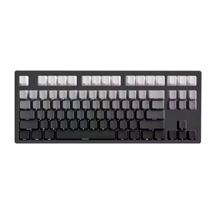 潮玩客机械键盘侧刻键帽120键欧希德狼蛛f87pro透光渐变oem迈从