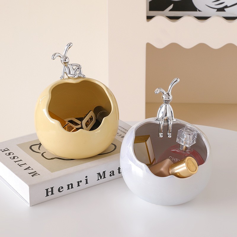 现代ins风创意门口钥匙奢神器创意轻收纳玄关摆件置物架入户鞋柜