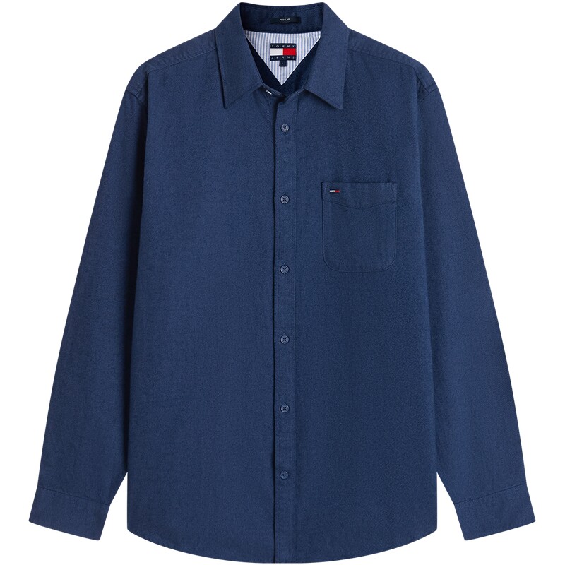【法兰绒】Tommy26秋季新款男纯棉衬衫外套