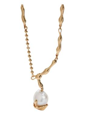 新款法式复古天然巴洛克珍珠项链时尚气质高级感耳环小众轻奢手链