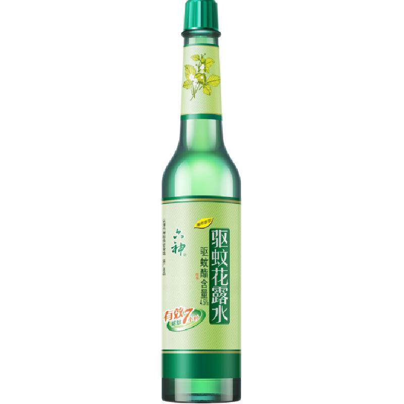六神驱蚊止痒玻瓶花露水