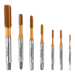 进口含钴镀钛细牙挤压丝攻1M2M3M4M5M6*0.2X0.25*0.35M20无屑丝锥