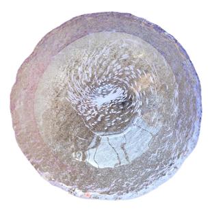 日本北海道北一硝子马卡龙冰淇淋色艺术彩色玻璃沙拉碗大碗钵