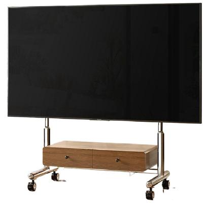 【一体电视柜】不锈钢电视推车