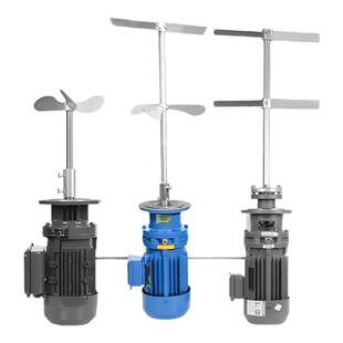 380V/220V 液体加药搅拌机立式减速机工业化工洗衣液加药桶搅拌器