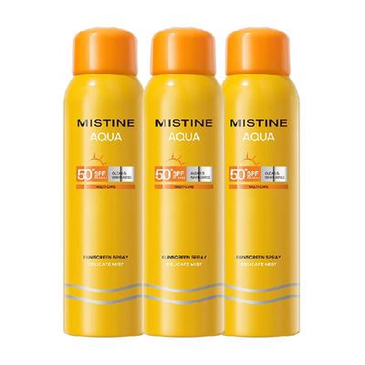 Mistine蜜丝婷户外小黄帽防晒喷雾100ml*3瓶