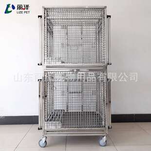 鸟笼304不锈钢寿命长坚实耐用鹦鹉笼动物实验笼 丽泽实验笼新款