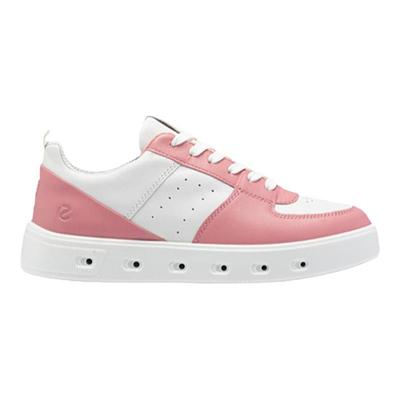 ECCO爱步时尚厚底拼色板鞋休闲鞋