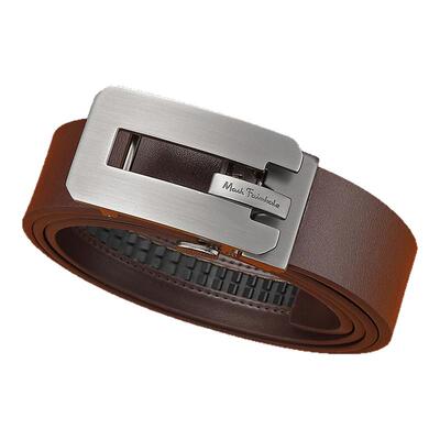 马克华菲真皮皮带男款