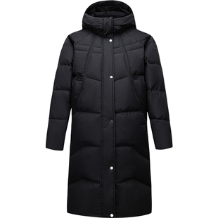 安踏冠军户外徒步御雪800 PERTEX鹅绒羽绒服男保暖绗缝152540904