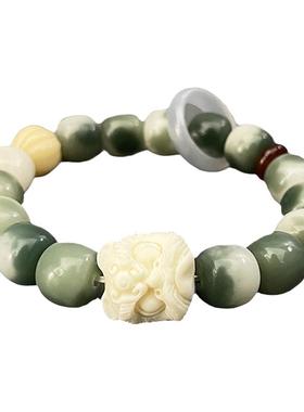 象牙果醒狮菩提手串男女高级感