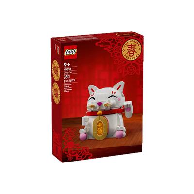 乐高40813招财猫新春系列中国风