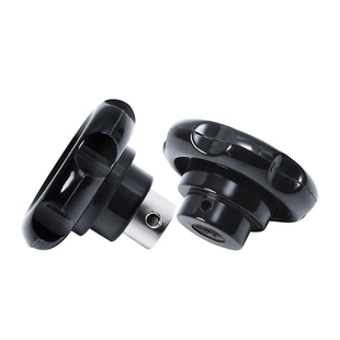 圆轮波纹手轮机床小波纹把手 六星波轮 M8*50/M10*60/M12*80