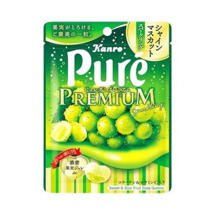 现货日本进口Karno甘乐Pure夹心果汁软糖爱心形状喜糖伴手礼零食