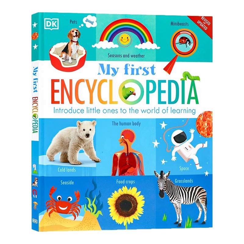 DK精品 我的第一本百科全书 英文原版 My First Encyclopedia 5-7 岁儿童启蒙百科 亲子共读科普书 开启探索世界第一步 精装大开本