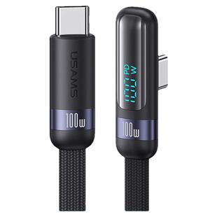 优胜仕弯头数显线适用苹果iPhone15promax华为荣耀充电数据线typec66w超级快充车载usb手机pd100w笔记本iPad