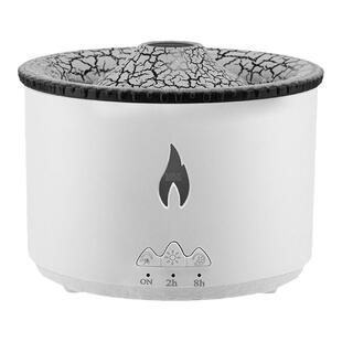 火山加湿器吐烟圈蓝牙音响氛围灯桌面高颜值创意精油火焰香熏机