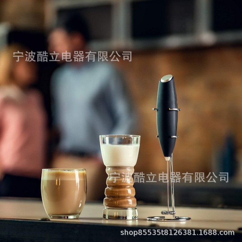 电动打奶泡器咖啡搅拌器泡家用牛奶打发器器机无线奶打泡手持迷你